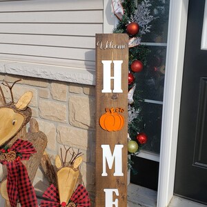 4 Foot Home Porch Sign, Laser Cut File Digital File ONLY