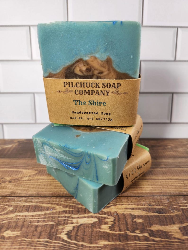 The Shire Handcrafted Soap - red apple scent scent - Made in the PNW! image 2