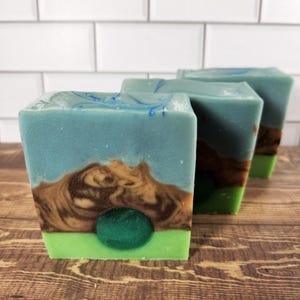 The Shire Handcrafted Soap - red apple scent scent - Made in the PNW! image 5