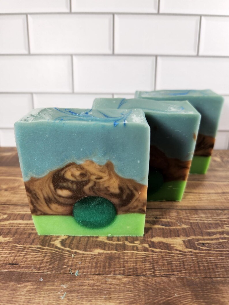 The Shire Handcrafted Soap - red apple scent scent - Made in the PNW! image 5