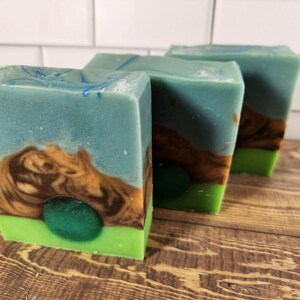 The Shire Handcrafted Soap - red apple scent scent - Made in the PNW! image 4