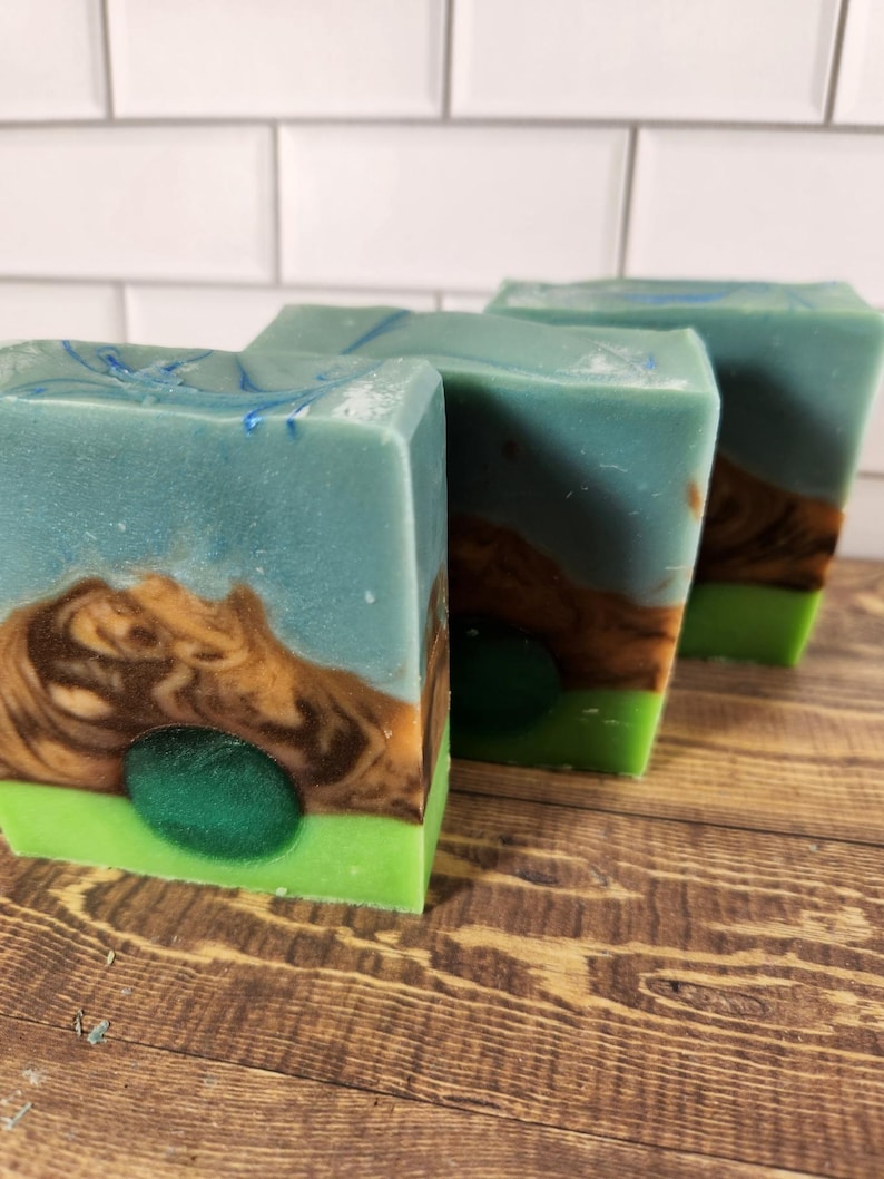 The Shire Handcrafted Soap - red apple scent scent - Made in the PNW! image 4