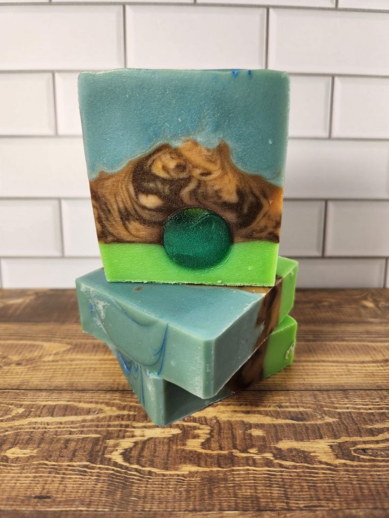 The Shire Handcrafted Soap - red apple scent scent - Made in the PNW! image 1