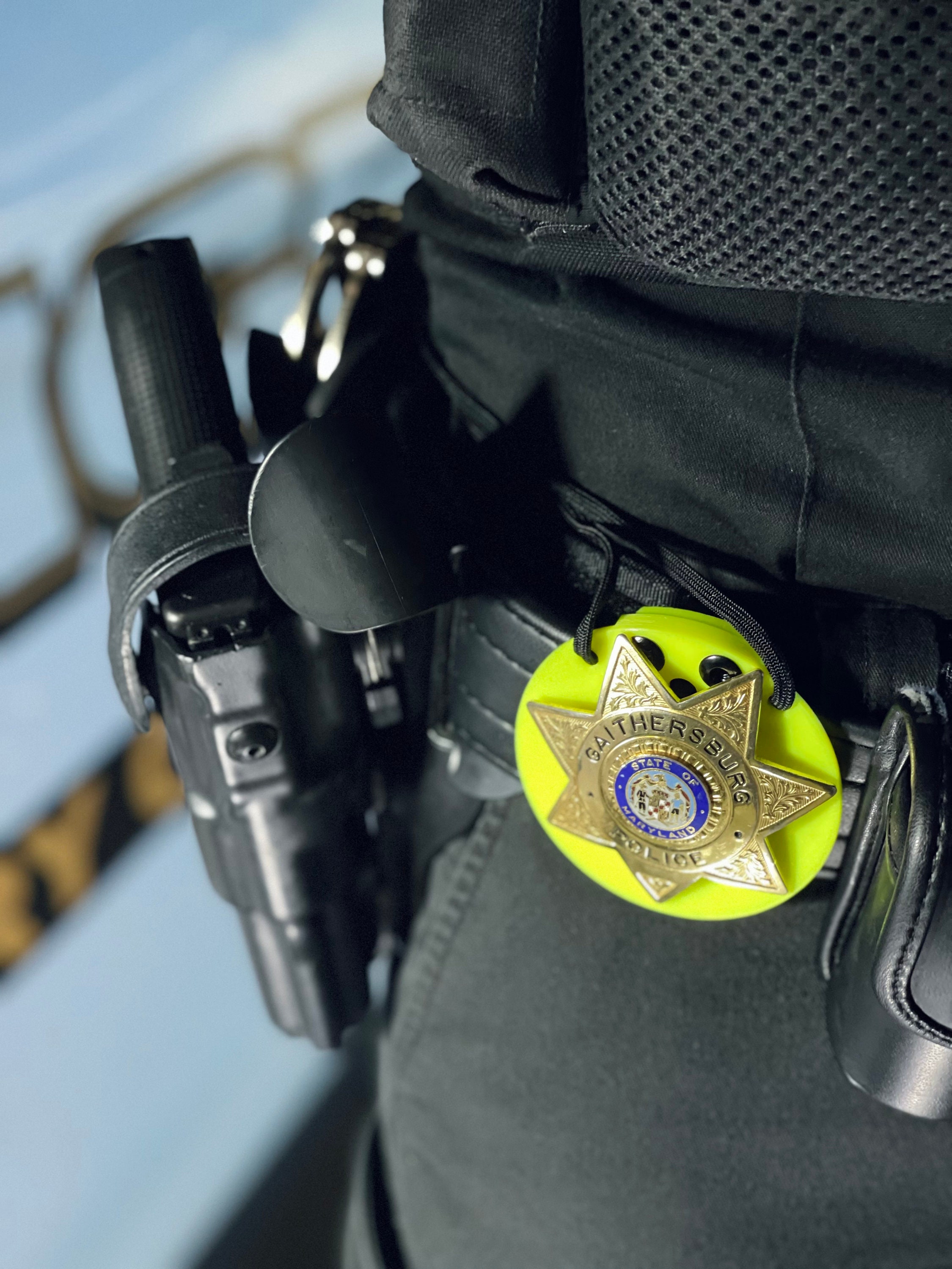 Circular Belt Clip / Police Badge Holder / Law Enforcement Gifts / Duty