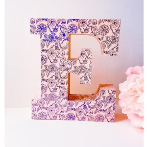 E LETRA 3D - Studio File, Scanncut, SVG (Cricut) 24cm