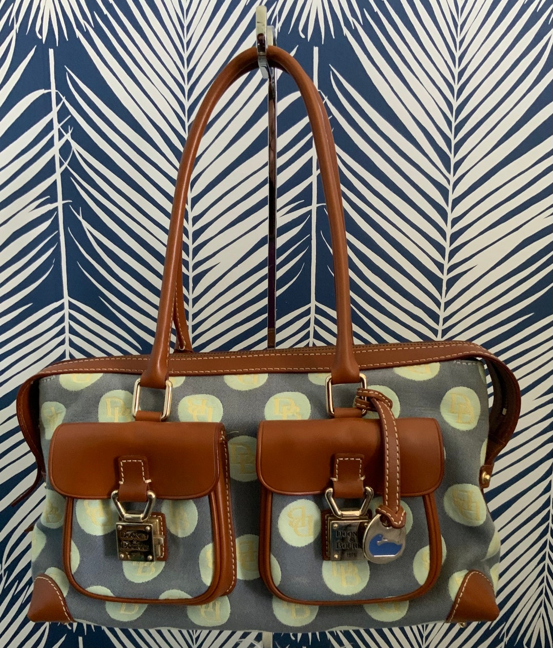 【MUCENT】 DUDELY SIDE POCKET VINTAGE LEATHER SHOULDER BAG Vintage PU Leather Shoulder Bag Multi Pocket Handbags for