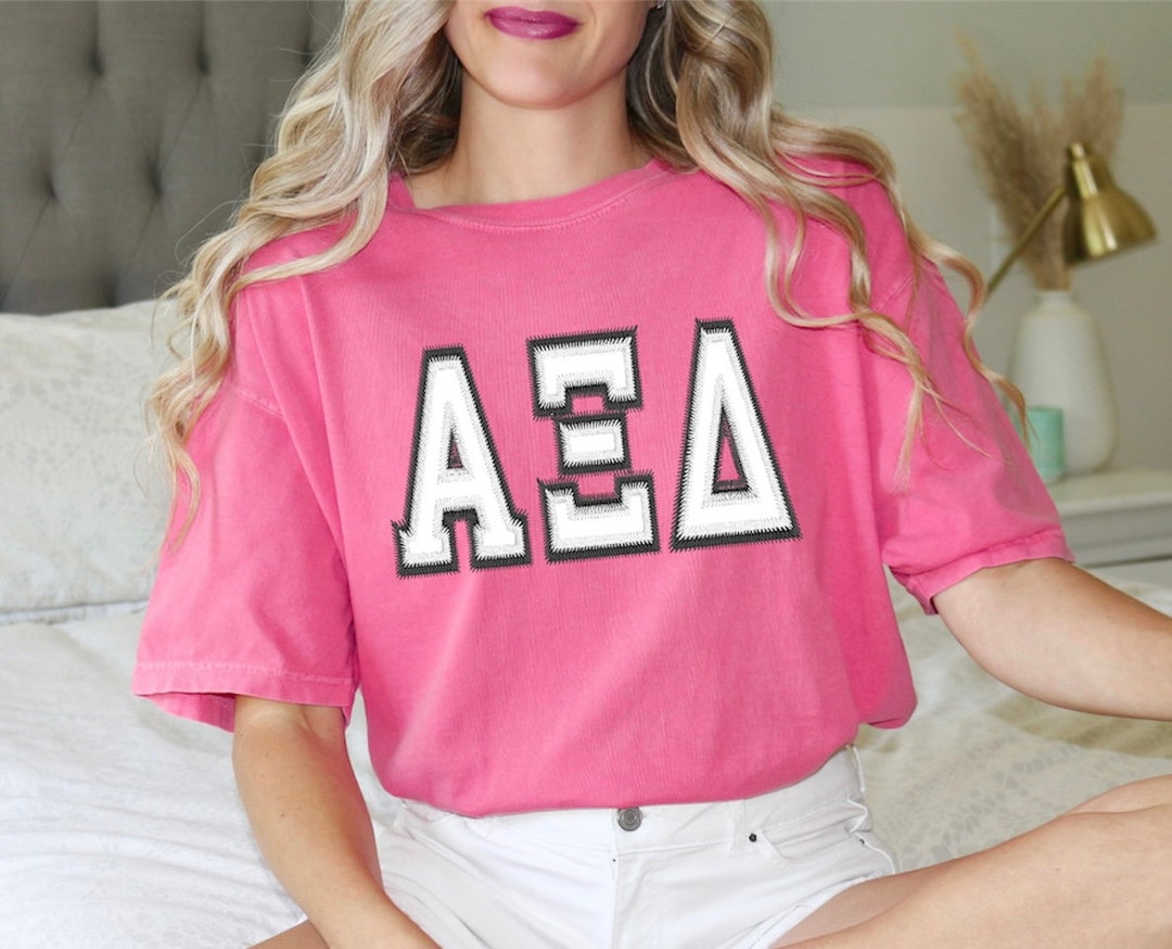 Sorority Shirt - Alpha Gamma Xi Paisley Bandana Tie Dye Style Long Sleeve Button Shirt
