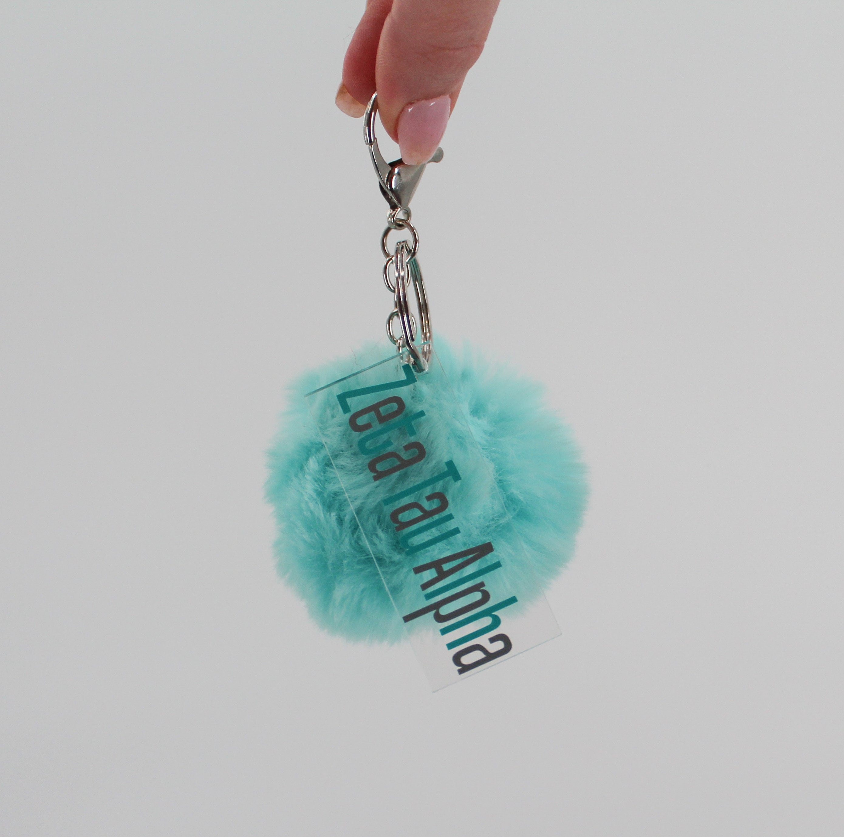 Zeta Tau Alpha Sorority Keychain / ZTA Custom Color Greek Key Chain ...