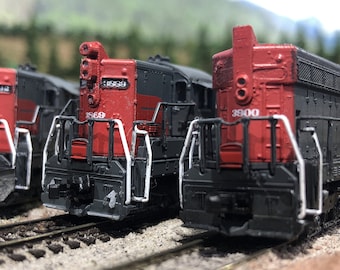 Southern Pacific SD9, GP20, + Nathan M5 Horns + Light Packages (N and HO Scale)
