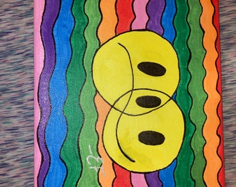 Trippy Canvas Etsy trippy canvas etsy