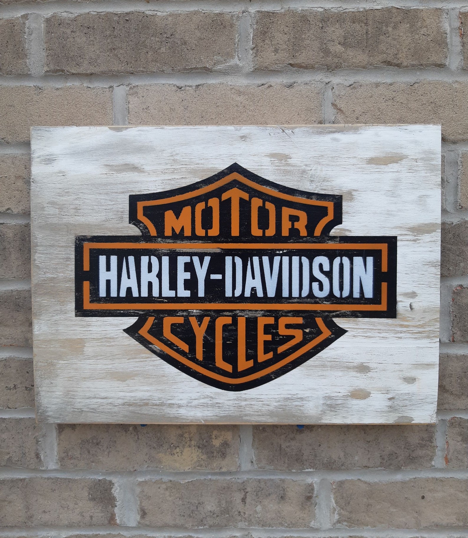 Harley Davidson Wall Hanging Sign Sign Wall Hanging Etsy