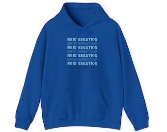 Neue Kreation Hoodie | christliches Sweatshirt | 2 Korinther 5,17 Kleidung
