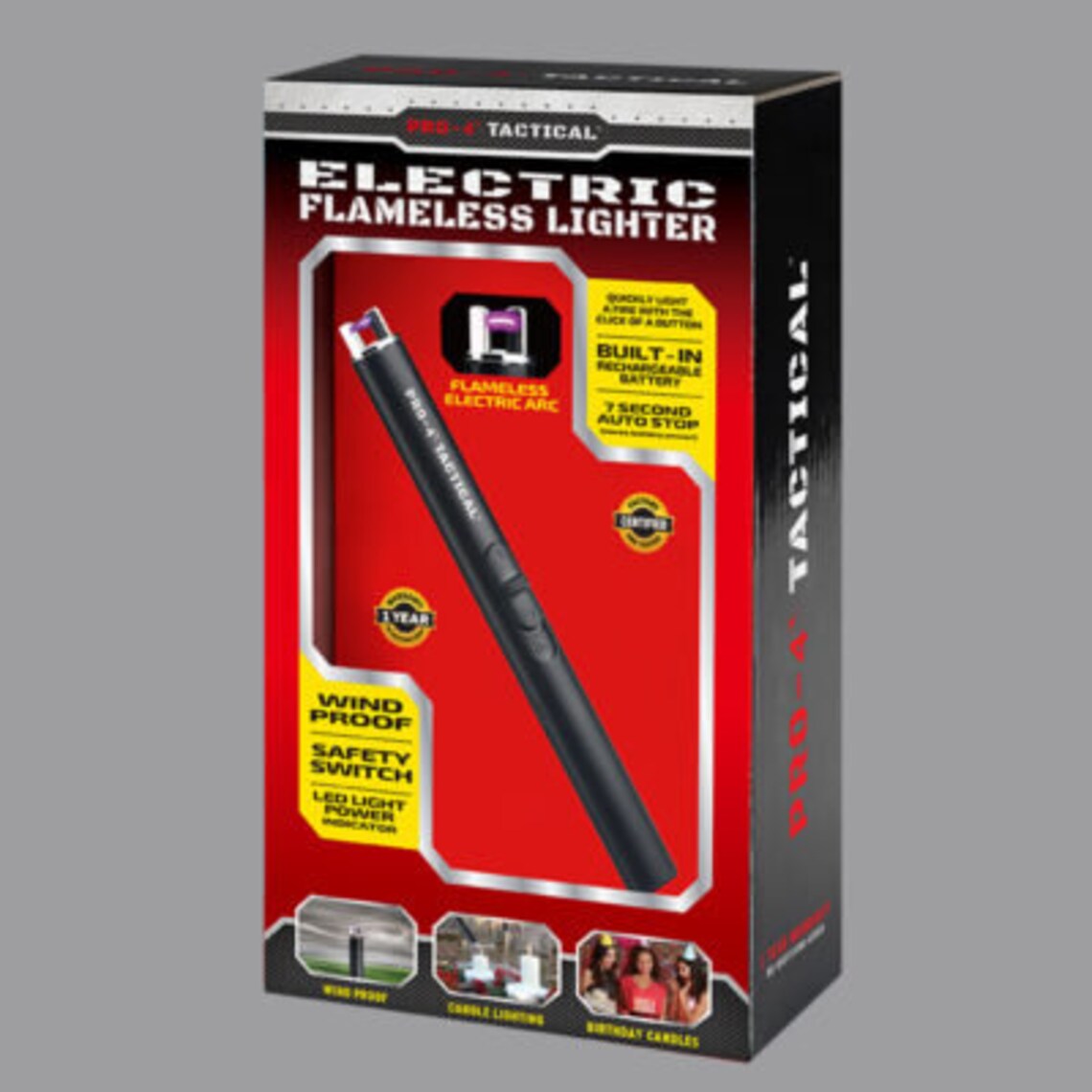 PRO4 Tactical Electric Flameless Lighter Etsy