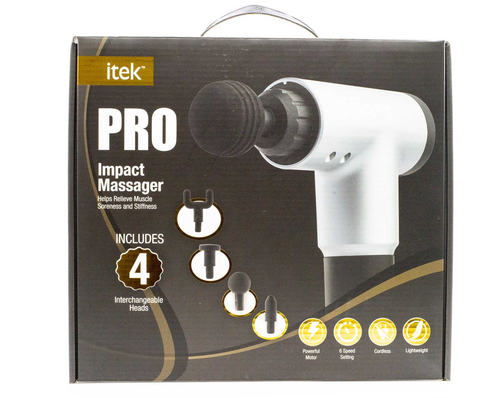 ProTherapy 6Power Speed Levels Portable Massage Gun with Etsy