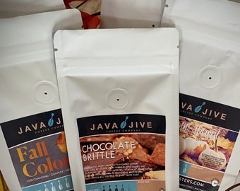 Fall Coffee Lover Sampler Pack, Boxed Set of 5 Fresh-Roasted Single Origin Coffees & Blends