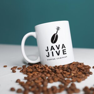 Classic Java Jive Mug-Vertical Logo