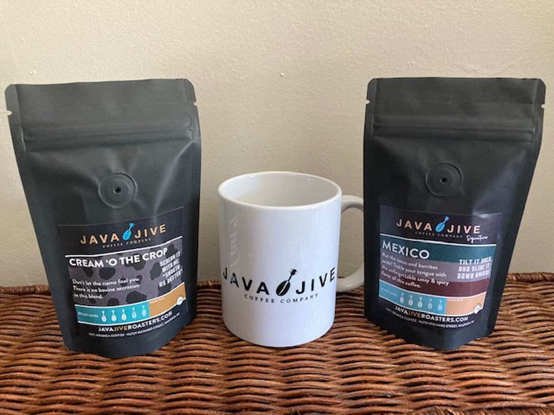 Classic Java Jive Mug-horizontal Logo - Etsy