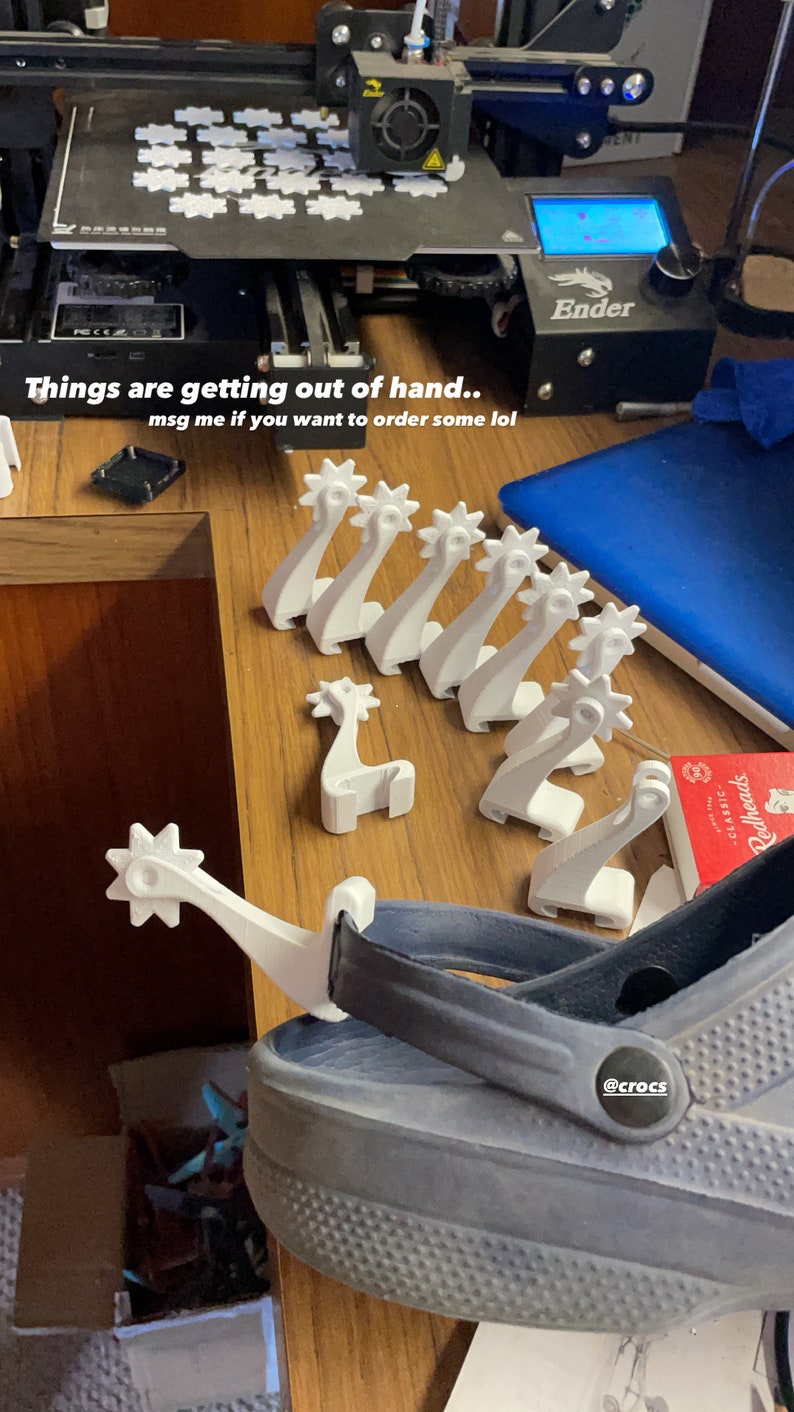 Croc Spurs Sprocs Pairs/2x Etsy