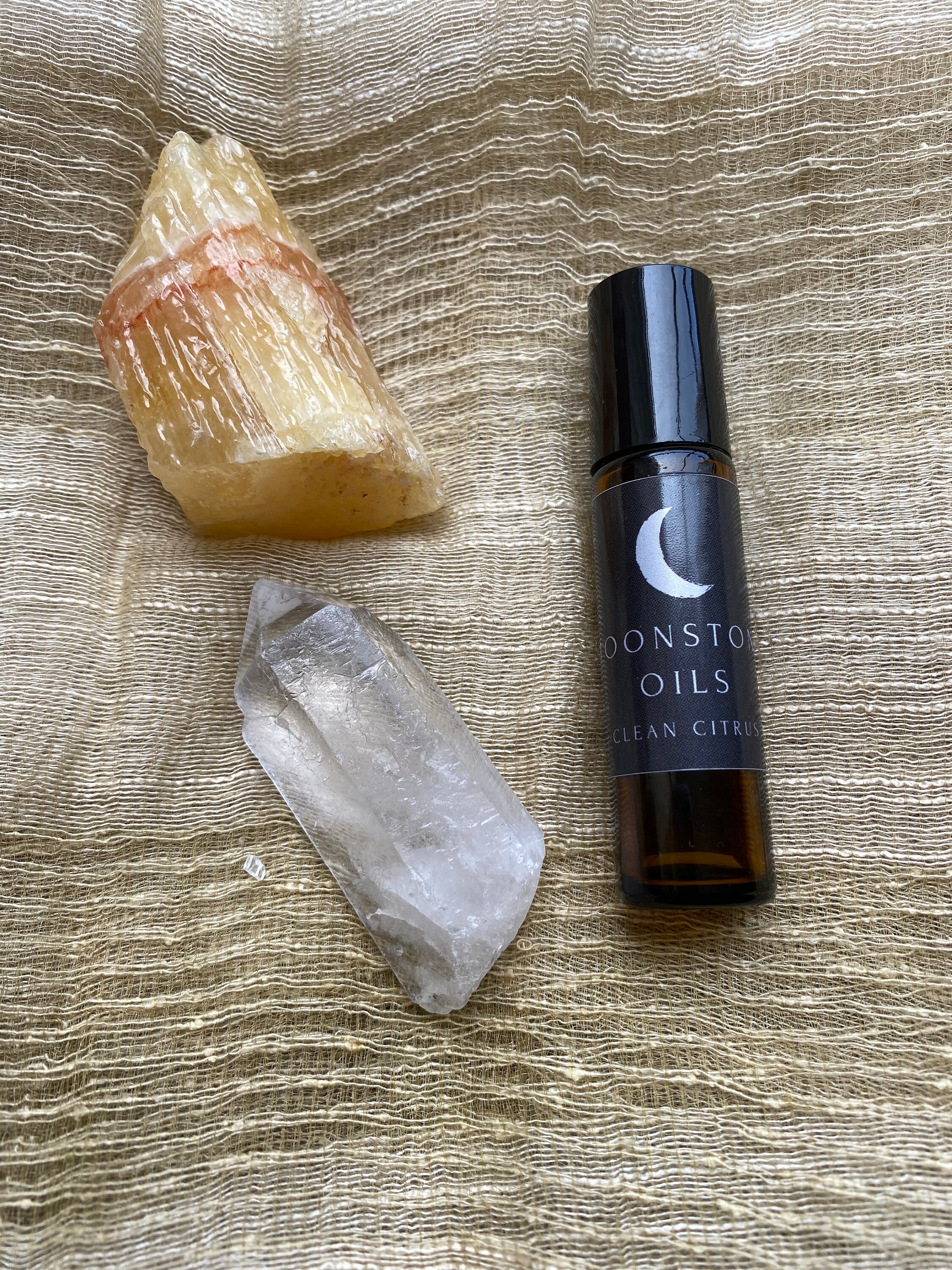 Clean Citrus Essential Oil Body Oil Handmade Natural Etsy UK