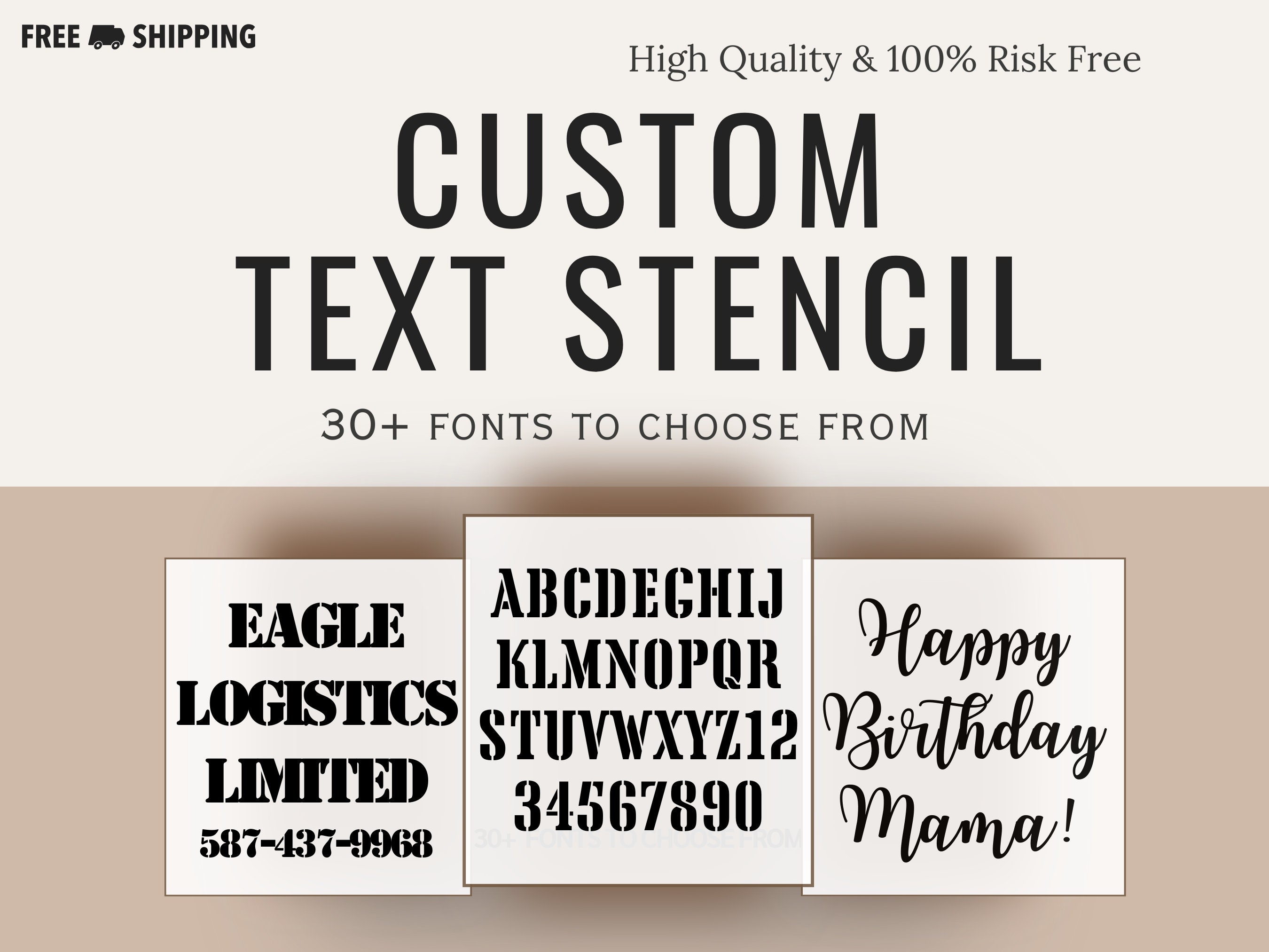 Cool Lettering (Fancy Text, Cool Fonts, Stencils) – DIY Projects