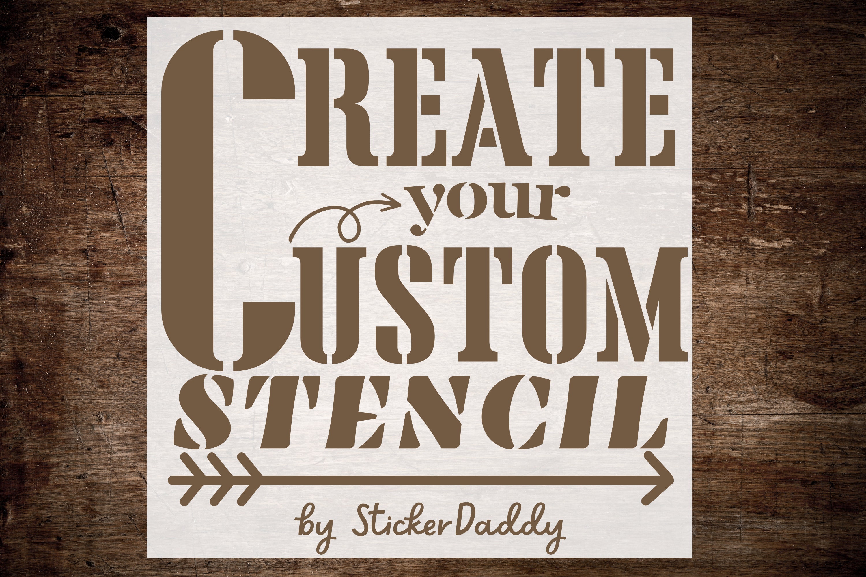 Custom Text Stencils Reusable Stencil Names Personalized Etsy UK