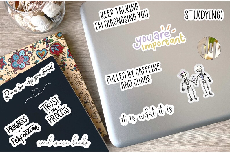 Any 5 Stickers, sarcasm tumbler stickers, motivational stickers, funny sticker, sarcastic laptop stickers, inspirational water bottle decals image 7