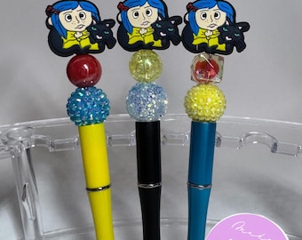 Coraline beadable pen