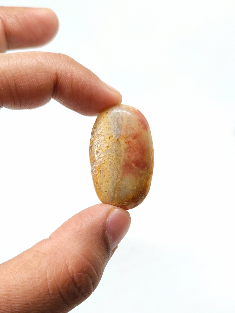 Stunning Natural Jasper Gemstone Cabochon Size 36X22X6 MM Best Quality Gemstone Oval Shape Stone For Making Jewelry