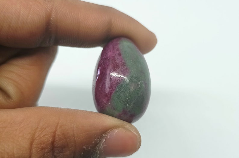 Beautiful Top Grade Quality 100/% Natural Gemstone Ruby Zoisite Cabochon Size 32X22 MM For Jewelry 144 Carat