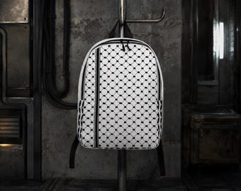 Palestine Backpack Keffiyeh Arabic Large