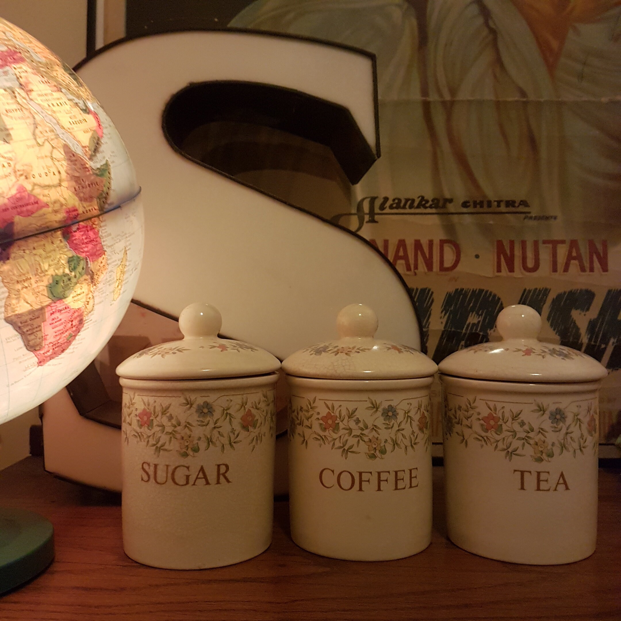 Ensemble de Pots Thé Café Sucre