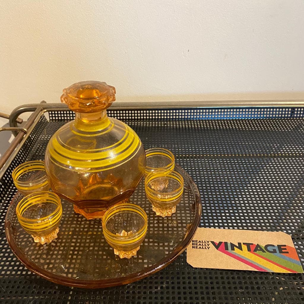 Service à Liqueur Vintage