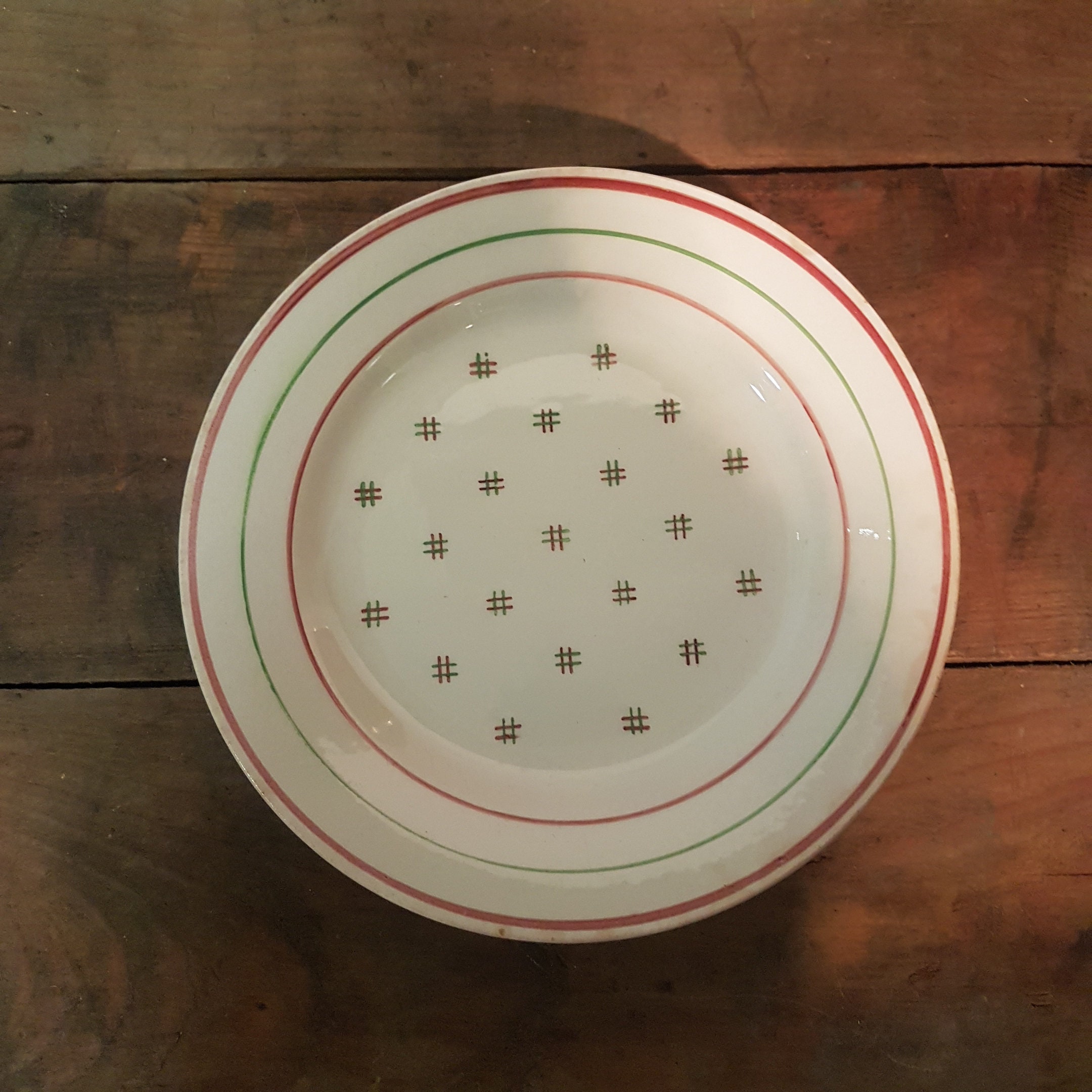 Assiettes K.g Lunéville