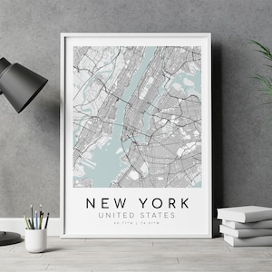 Custom City Map, Digital Download Custom Map Print, Valentines Day Gift, City Town Map, Custom City Map Art, Map Download, Digital Print image 4