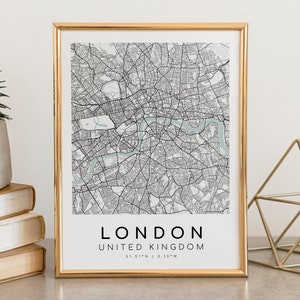 Custom City Map, Digital Download Custom Map Print, Valentines Day Gift, City Town Map, Custom City Map Art, Map Download, Digital Print image 9