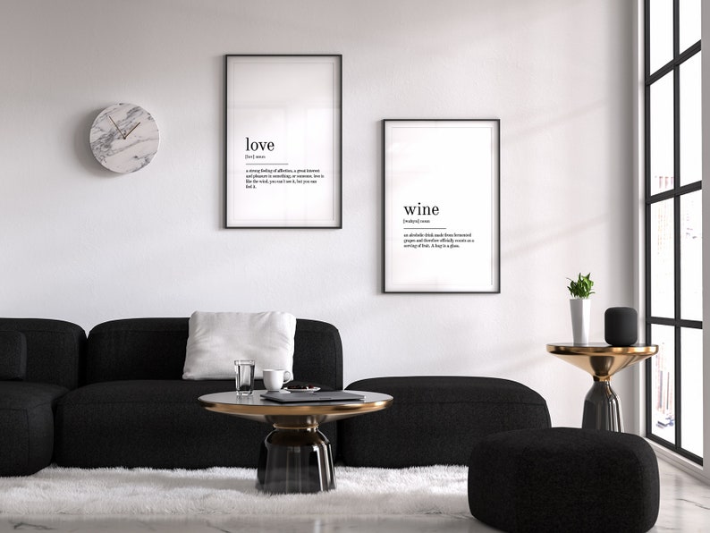 Digital Download Custom Definition Print Birthday Gift Etsy