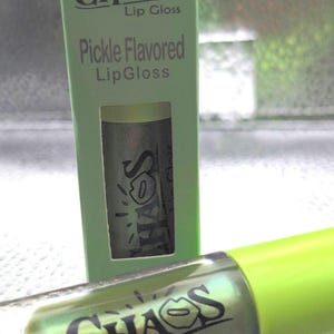 Hot Chile pepper pickle flavored lipgloss