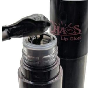 Black lipgloss