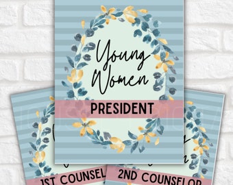 Young Women Binder Cover - LDS Printable 2023
