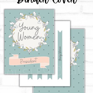Young Women Binder Cover - LDS Printable Binder Artwork