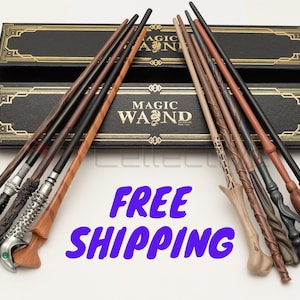 Full Size Magic Wand Metal Core For Wizard Cosplay Witchcraft Costume Props Party Gift for kids Part 3 of 3