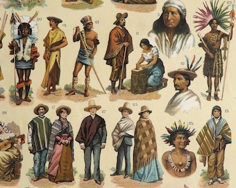 ネイティブアメリカン メキシコ 南米の人々 先住民族 ヴィンテージ