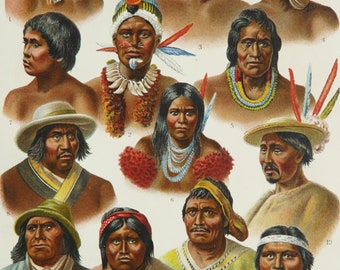 ネイティブアメリカン メキシコ 南米の人々 先住民族 ヴィンテージ 