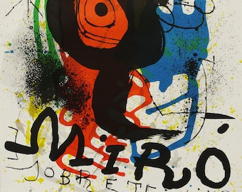 希少！Joan MIRO ジョアン・ミロのオリジナル エッチング　美品 ジョアン・ミロのエッチング ALMARIO｜Yahoo!フリマ（旧PayPay