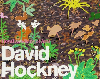 デイヴィッド・ホックニー「パークホテル・ミュンヘン」ポスター