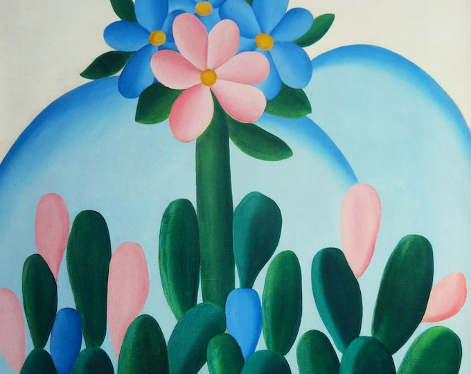 TARSILA DO AMARAL: Tibuchina (manacá), Original Exhibition Poster for ...