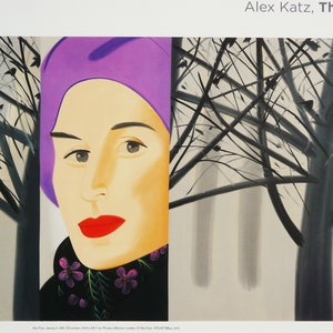 Alex Katz - ポスター Alex Katz, Original Exhibition Museum Poster - Etsy