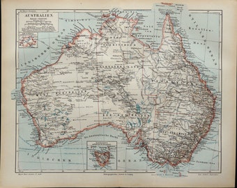 1910 年中央アメリカのアンティーク地図: メキシコ、エルサルバドル