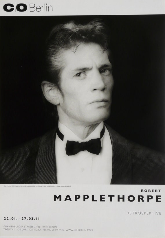 ROBERT MAPPLETHORPE. Original Exhibition Poster for CO Berlin