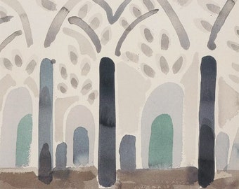 デイヴィッド・ホックニー「パークホテル・ミュンヘン」ポスター